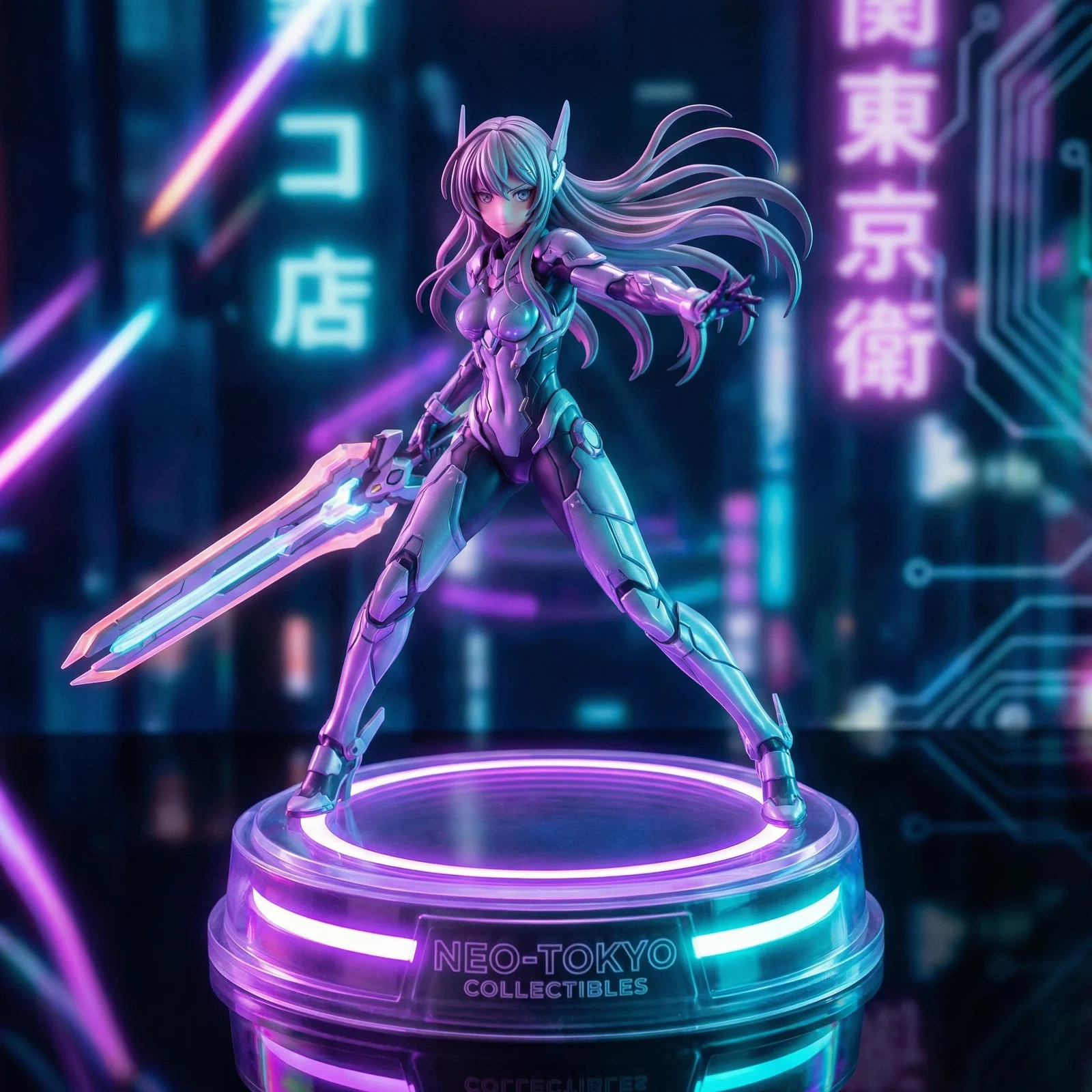霓虹战姬动漫系列高端女性角色手办